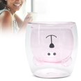 thumbnail image 4 of Birthday Gift, 250ml Drinking Mug Cartoon Coffee Cup Reusable Heat Resistant  For Restaurant Pink, 4 of 8