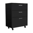 thumbnail image 4 of FM FURNITURE Stowe 4 Piece Garage Set Black Engineered Wood, 4 of 6