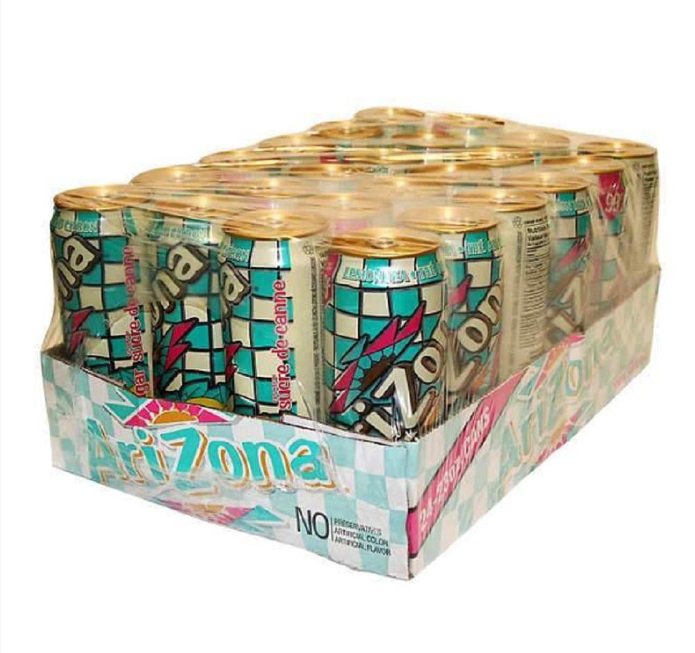 Arizona Iced Tea With Lemon Flavor 680 ml Pack of 24 Walmart Canada