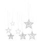 thumbnail image 2 of 7pcs Glitter Star Garnd Boda Fiesta de cumpleaños Decoración colgante de techo Sunnimix Estrella de guirnalda, 2 of 8