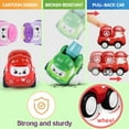 Infant Car Toys for 1 Year Old Girls,Pull Back Cars Toys for Toddlers 1