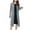 Dark Gray, variant on Womens Solid Soft Stretch Cardigan Trendy Lightweight Fall Clothes Duster Cardigans Long Sleeve Open Front Outerwear