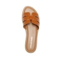 thumbnail image 3 of DREAM PAIRS Women's Dressy Slide Sandals Comfortable Slip On Flat Sandals Open Round Toe Casual Summer Sandals, 3 of 6