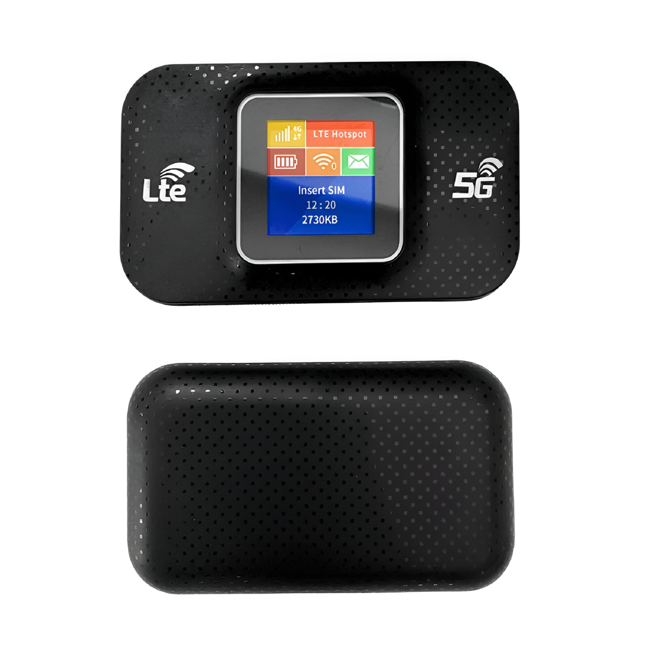 GJX 4G LTE Modem Wireless Router, SIM Card Slot Wireless Portable Router, Mini Hotspot 150Mbps Mobile Broadband WIFI Router (Black)