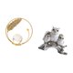 thumbnail image 5 of Escultura De Bola De Búho De Cristal, Figura De Metal, Adorno De Escritorio, Estatua, Soporte Para Pasillo, Chimenea, Dormitorio, Sala De Estar, Oficina, Armario, Decoración, 5 of 8