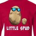 thumbnail image 4 of Inktastic Little Spud Potato Father and Child Long Sleeve Youth T-Shirt, 4 of 5