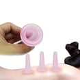 thumbnail image 4 of 4Pcs Eye Face Cupping Cup Kit Small XS Vacuum Massage Tool Silicone Facial Cupping Set (2 Small + 2 Large), 4 of 5