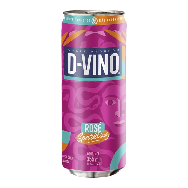 Pack de 12 Vino Rosado D-Vino 355 ml