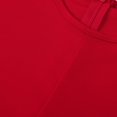 thumbnail image 5 of Gibobby Vestidos de fiesta cortos Vestido largo sin espalda Sexy con abertura en el cuello redondo de manga larga de Color sólido de otoño e invierno para mujer(Rojo,G), 5 of 5