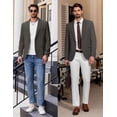 thumbnail image 4 of COOFANDY Men Blazer Casual Sports Coats Classic Blazers Notched Lapel Suit Jacket Lightweight Sports Jacket, 4 of 6