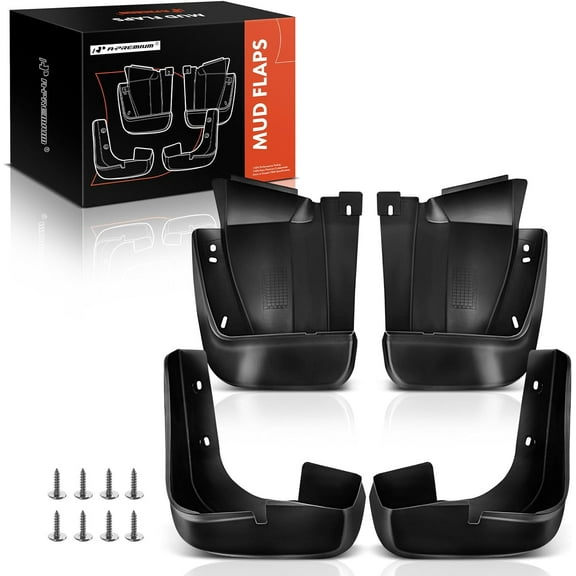 A-Premium Splash Guards Mud Flaps Mudflaps for Honda Civic 2006-2011 Sedan Front and Rear 4-PC Set