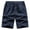 Blue, variant on Pedort Shorts for Men Casual Summer Plus Size Cargo Shorts Loose Fit Elastic Waist Shorts Grey,4XL