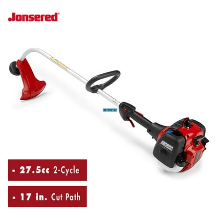 Jonsered GT2228 17 in. 27.5cc 2-Cycle Gas Curved Shaft String (Best Lightweight Gas String Trimmer)