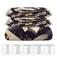 thumbnail image 2 of 3 Pcs Soft Bedding Set, Includes 1 Duvet Cover with Zipper And 2 Pillow,Shams Flower Entwined Snake Queen(90"×90"), 2 of 8