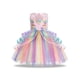 thumbnail image 2 of Adorable Unicorn Floral Print Mesh Princess Dress - Perfect for Your Little Girls, 2 of 4