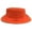 Blaze Orange, variant on Authentic Rolled Wool Maine Crusher Hat (Medium (7 1/8), Hunter Green)