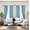 Light Blue, variant on 2 Panels Light Blocking Thermal Blackout Window Curtain Top Grommets Light Blue 63" Length Adam for Living /Bedroom Room Home Décor