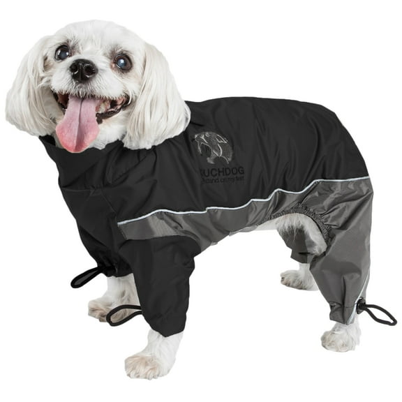 Touchdog Quantum-Ice Full-Bodied Adjustable and 3M Reflective Dog Jacket w/ Blackshark Technology