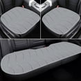 thumbnail image 4 of Kieccall 3 Pcs Car Seat Cover Full Set Car Front Seat Covers And Rear Benches Cover Originals Winter Plush And Warm For Automotive Suv Truck And Van Full Size Winter Set, 4 of 8