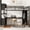 Black, variant on Jopath Full Size Loft Bed with Wardrobe and L-shaped Desk, Metal Loft Bed with Storage Cubes and Shelves, Heavy Duty Loft Bed for Kids Teens Adults White