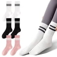thumbnail image 1 of Wweixi 3a Of Elasticity Pilates Socks With Non-slip Bottom Stretch And Move Freely, 1 of 6