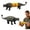 2#Multicolor, variant on Hotyverty Dinosaur Corn Holders for Corn On The Cob, Funny Corn Cob Holder with Stainless Steel Prongs for Ki*ds & Adults BBQ Kitchen Gadgets (Brachiosaurus)