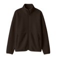 thumbnail image 4 of Women's Lightweight Full Zip Long Sleeve Jacket, Stand Collar Fleece Jacket with Pockets, Women's ,Size S-2XL, 4 of 4