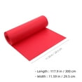 thumbnail image 3 of 1 rollo práctico flor empacando papel regalo decoración papel paquete kraft papel (rojo), 3 of 5