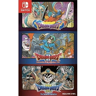 Nintendo Switch Dragon Quest 1, 2, 3 Games Collection - Asian