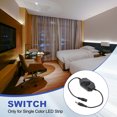 thumbnail image 5 of Uxcell LED Strip Dimmer Switch, PWM Rotary DC Inline Cable Brightness Adjustable Controller for LED Ribbon Rope Light Black 1, 5 of 5