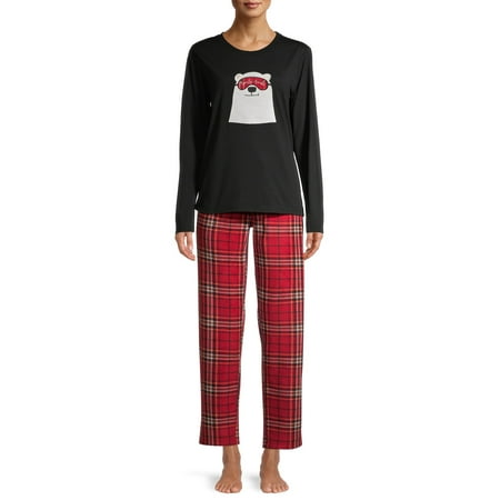 EV1 from Ellen DeGeneres Women’s Polar Bear Plaid Pajamas