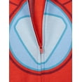 thumbnail image 2 of Marvel Iron Man and His Awesome Friends Little Boys' Cosplay Hooded One Piece Crimson, 2 of 6