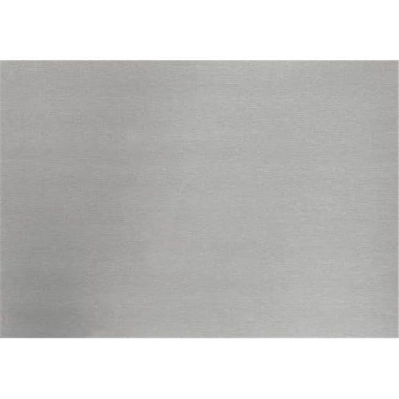 Dc-fix 340-8045 26 x 59 in. Decorative Self Adhesive Premium Film, Metallic Brush Silver