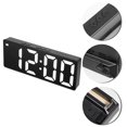thumbnail image 3 of Reloj digital Reloj despertador Reloj despertador para dormitorio Reloj despertador digital Reloj de escritorio, 3 of 4