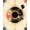 Black Cream Amber, Pattern 16, variant on Design&I 8'x10' Washable Area Rug Vintage Record Player Turntable Distressed Nostalgic Aesthetic for King Size Bedroom, Under Bed, Sleek Flatweave Pet Friendly