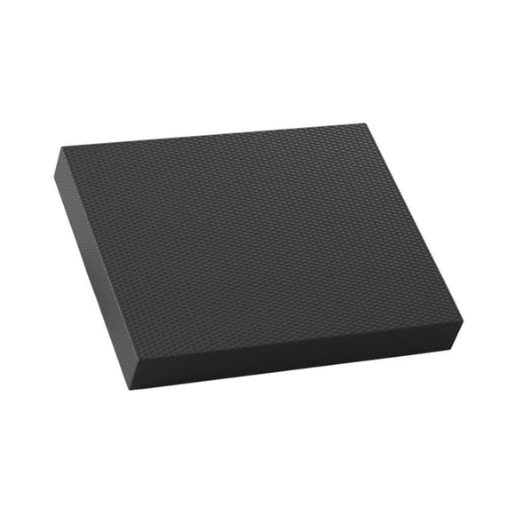 Ejercicio Balance almohadilla de almohadilla de portátil Anti slip de soporte de ejercicio Matio de ejercicio para ejercicio de ejercicio Negro