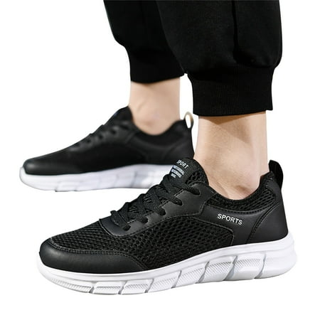 Oyedens Mens Basketball Shoes Breathable Leather Fashion Sneakers Walking Running Golf Volleyball Shoes Men