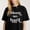 Black-3, variant on Women's Ladybug Mom Graphic T-Shirt with Leafy Accents S-4XL Mother's Day Gift