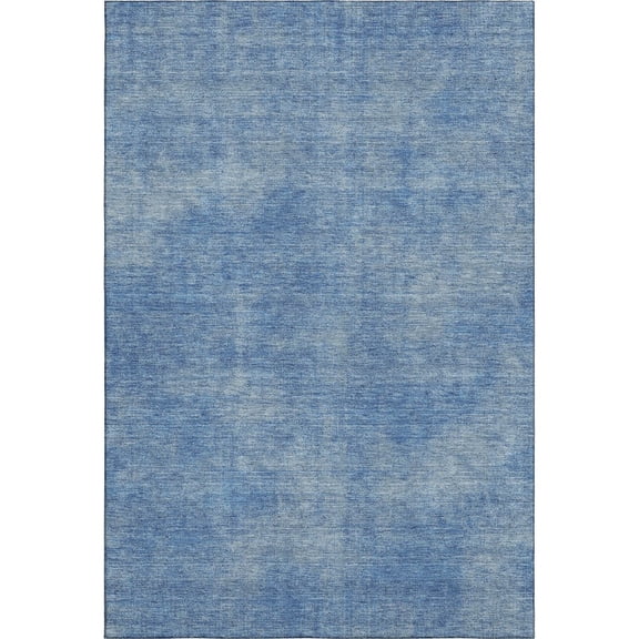 Addison Rugs Mayfield Premium Machine Washable Transitional Abstract Blue Rectangle Rug, 9' x 12'