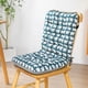 thumbnail image 1 of Cojín de Suelo Capitoné para Silla de Oficina | Tejido Flocado Transpirable | Bandas Elásticas Antideslizantes | Cojín Reclinable Acolchado Ergonómico para Casa, Salón, Tatami y Silla de Ordenador, 1 of 6