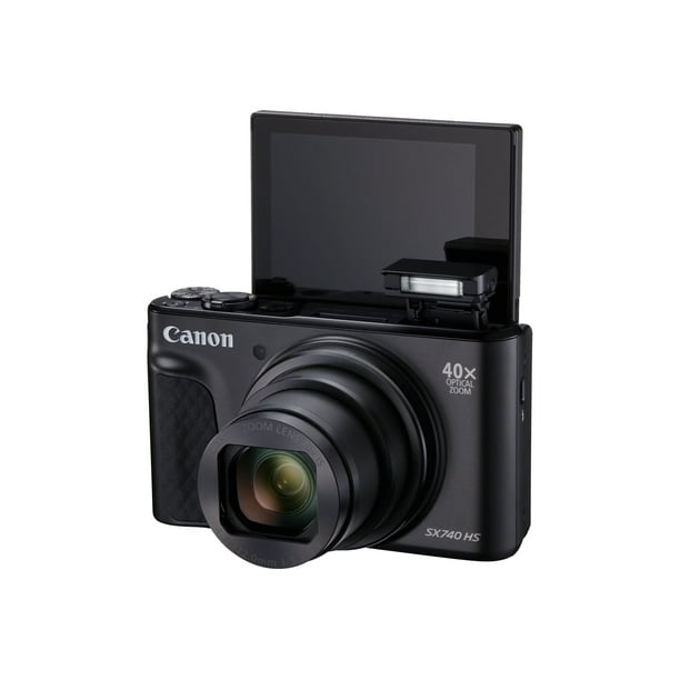 【新品未使用】 Canon PowerShot SX740 HS ブラック Canon PowerShot SX740 HS Compact Digital Camera Japan Import