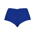 thumbnail image 7 of Sopiago Bikini Bottom for Women High Waisted Swimsuit Bottoms Full Coverage Bathing Suit Swim Bottoms for Tummy Control Swimsuit Shorts Blue,XL, 7 of 7