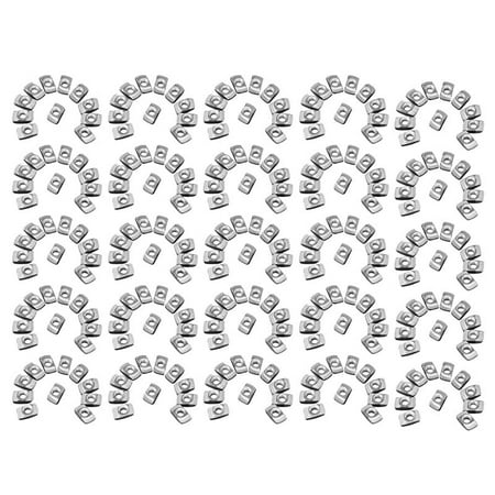 

2000 Pcs Hammer Nut Carbon Steel Aluminum Connector T Fastener Sliding Nut