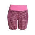 thumbnail image 4 of Abcnature Plus Size Shorts, Womens Athletic Shorts, Womens Stretch Leggings Fitness Running Gym Pockets Active Shorts, Yoga, Comfy Beach Shorts, Yoga Pants, Cycling Sport Shorts Pink S, 4 of 4