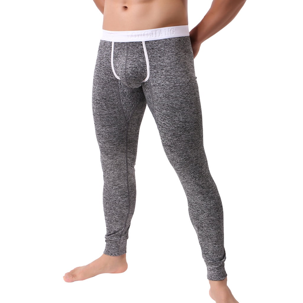 Clearance Mens Underwear Bottom Thermal Lightweight Pant Baselayer