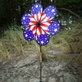 thumbnail image 5 of In the Breeze 2638 — 19-Inch Patriot Star Flower Spinner, Garden Flower Spinner, 5 of 5