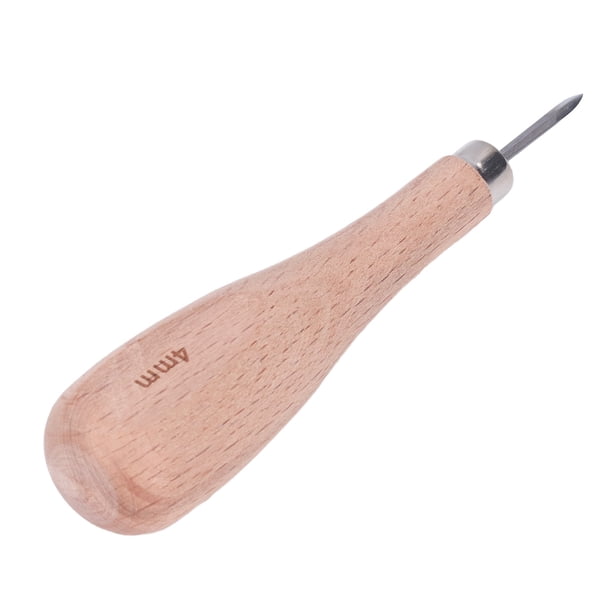 Punzón, Punzón De Cuero Profesional De 4 Mm Para Punzonado De Cuero Para Coser