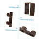 thumbnail image 2 of 3pcs Over Door Hook Hanger, Space-Saving Towel and Coat Rack, No Assembly Required, 2 of 5