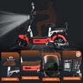 thumbnail image 2 of Motobici eléctrica Honey Whale U1S Rojo, 2 of 8
