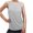 Gray, variant on gakvbuo Plus Size Summer Tank Tops For Women 2023 Trendy Women's Top Fitness Sportswear Vest Breathable Casual Yoga Suit